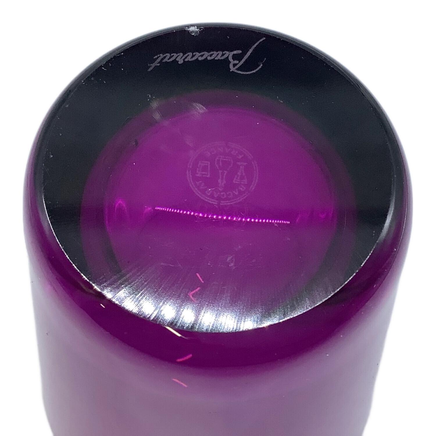 Baccarat (バカラ) ベビータンブラー パープル 底欠け有｜トレファクONLINE