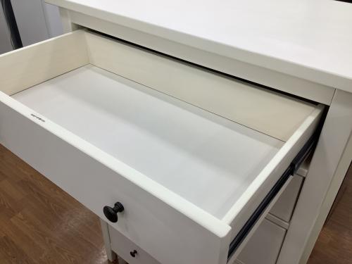 ニトリ ハイチェスト ホワイト 335 5段 カーシー｜トレファクONLINE