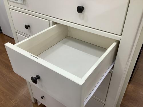 ニトリ ハイチェスト ホワイト 335 5段 カーシー｜トレファクONLINE