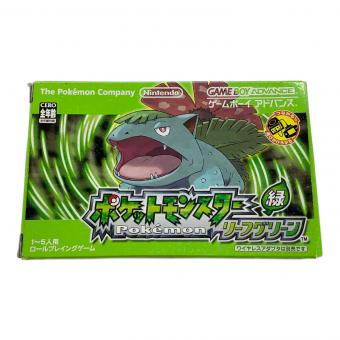 Nintendo (ニンテンドー) ゲームボーイアドバンス用ソフト ポケットモンスター リーフグリーン CERO A (全年齢対象)