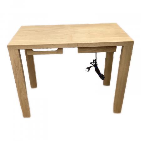 karimoku (カリモク) デスク ST3077 コンセント付 141 ナチュラル