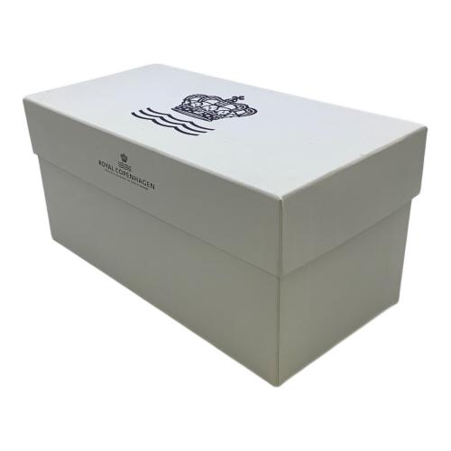 ROYAL COPENHAGEN (ロイヤル・コペンハーゲン) マグセット 箱付 ブルーフルーテッド・プレイン 2Pセット