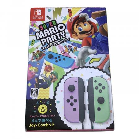 スーパーマリオパーティ4人で遊べる joy-conセット Nintendo Switch用