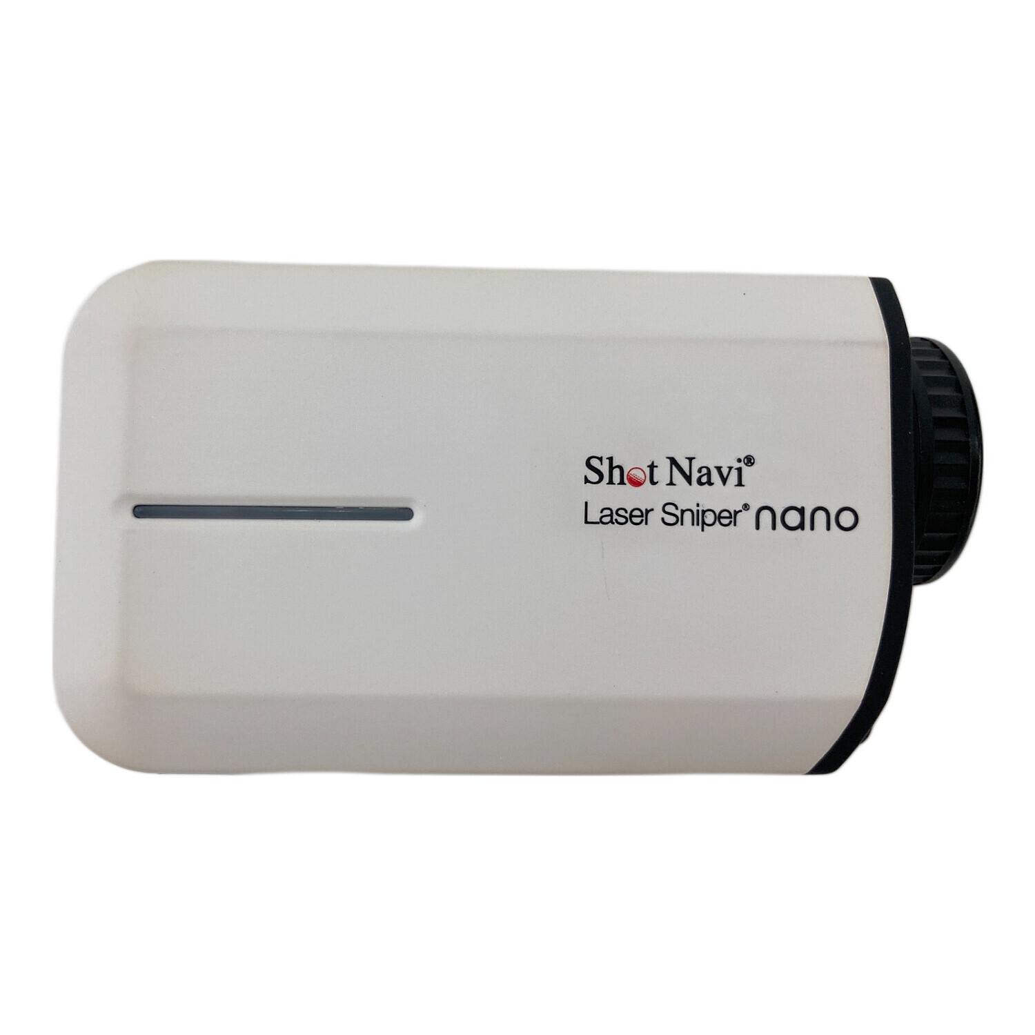 shot navi nano ショットナビ　ゴルフ　レーザー距離測定器 ShotNavi ショットナビ レーザースナイパー ナノ GR ゴルフ レーザー
