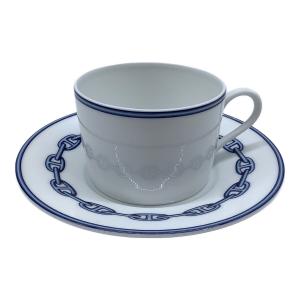 HERMES (エルメス) カップ&ソーサー シェーヌダンクル