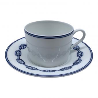 HERMES (エルメス) カップ&ソーサー シェーヌダンクル