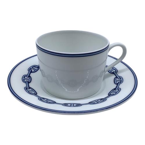 HERMES (エルメス) カップ&ソーサー シェーヌダンクル