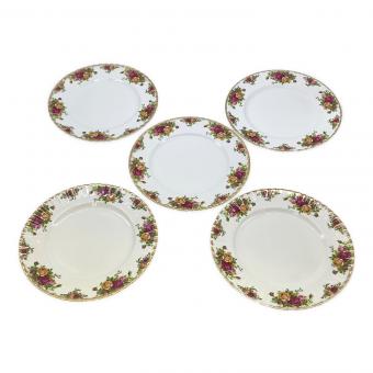 ROYAL ALBERT (ロイヤルアルバート) プレート オールドカントリーローズ 4Pセット