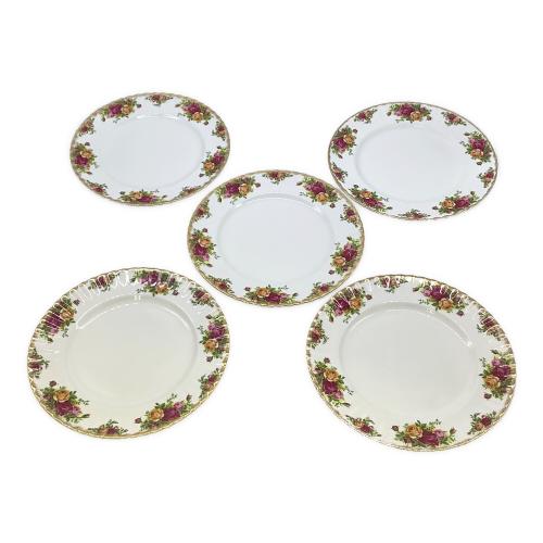 ROYAL ALBERT (ロイヤルアルバート) プレート オールドカントリーローズ 4Pセット