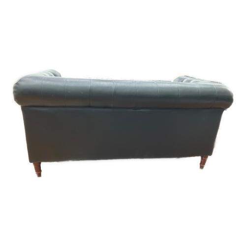 チェスターフィールドソファ ブラック