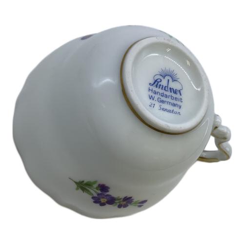 lindner (リンドナー) カップ&ソーサー セナタ‐ホワイト