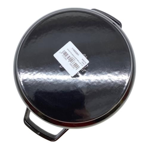 Staub (ストウブ) ピコ・ココット ラウンド シャイニーブラック 40508-886 ブラック