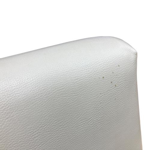 karimoku (カリモク) 1人掛けソファー ホワイト×ナチュラル