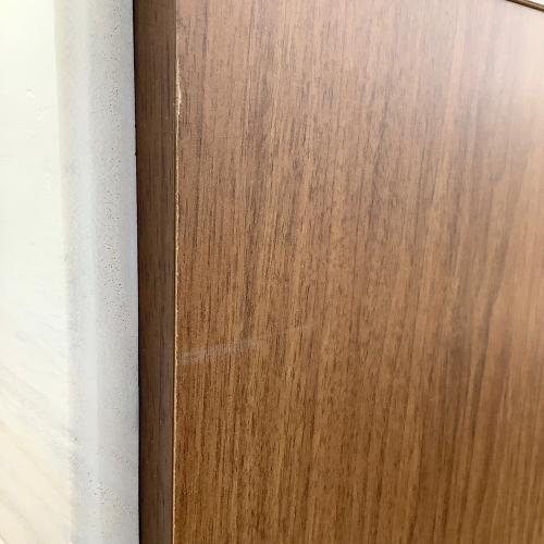 4段チェスト ホワイト×ブラウン