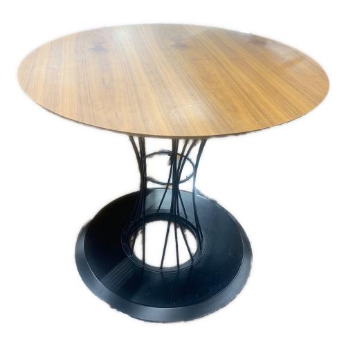 ニトリ ダイニングテーブル ブラウン×ブラック コルーナ ウォルナット