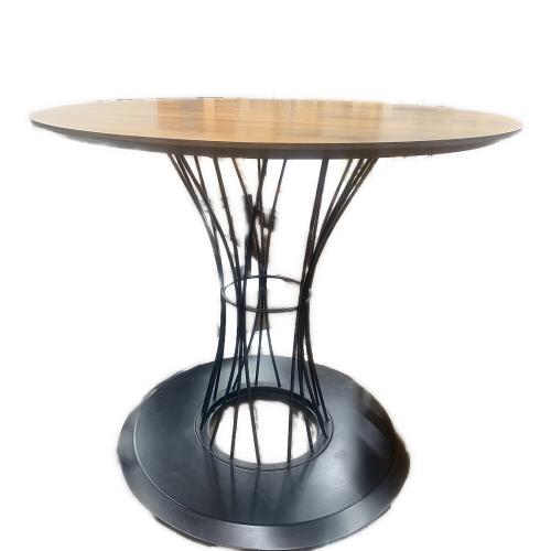 ニトリ ダイニングテーブル ブラウン×ブラック コルーナ ウォルナット