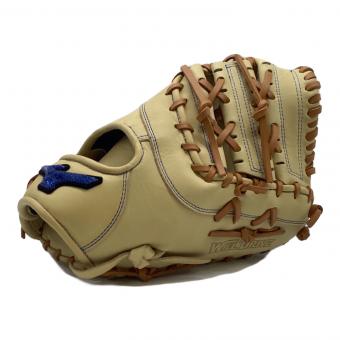 MIZUNO (ミズノ) グローブ 軟式用ファーストミット ウィルドライブ ブロンド×コルク 1AJFR14900