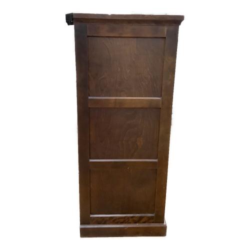 北海道民芸家具 (ホッカイドウミンゲイカグ) 6段チェスト 58 ブラウン