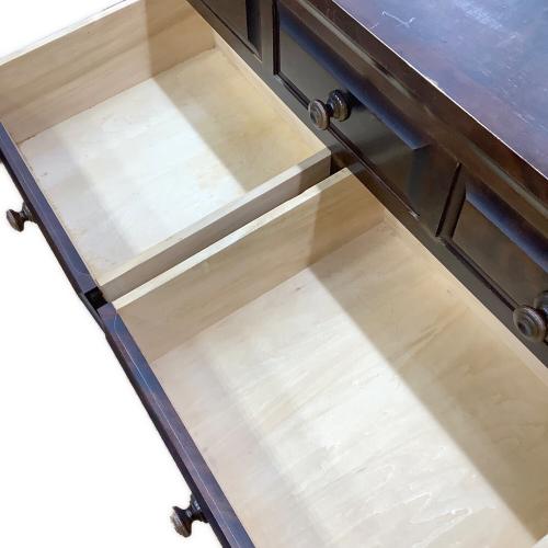 北海道民芸家具 (ホッカイドウミンゲイカグ) 6段チェスト 58 ブラウン