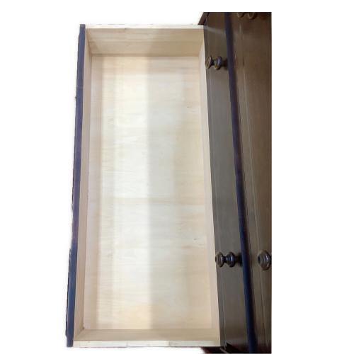 北海道民芸家具 (ホッカイドウミンゲイカグ) 6段チェスト 58 ブラウン