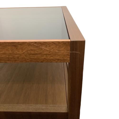 高野木工 (タカノモッコウ) サイドテーブル 227 ブラウン レッチェ