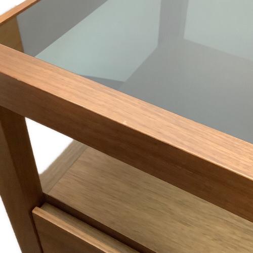 高野木工 (タカノモッコウ) サイドテーブル 227 ブラウン レッチェ