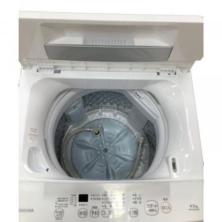 2/9受渡済）JT9598【TOSHIBA/東芝 4.5㎏洗濯機】美品 2023年製 AW 