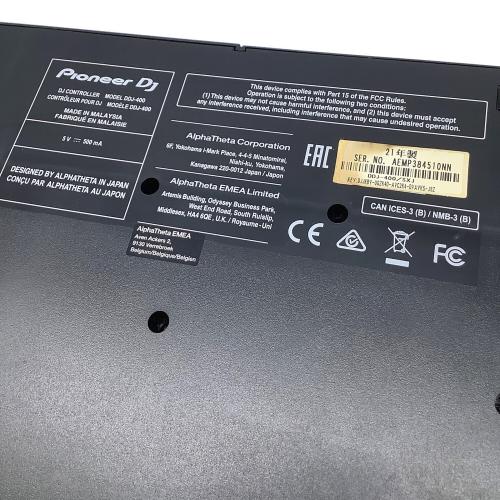 Pioneer DJ DJコントローラー DDJ-400 2021年製