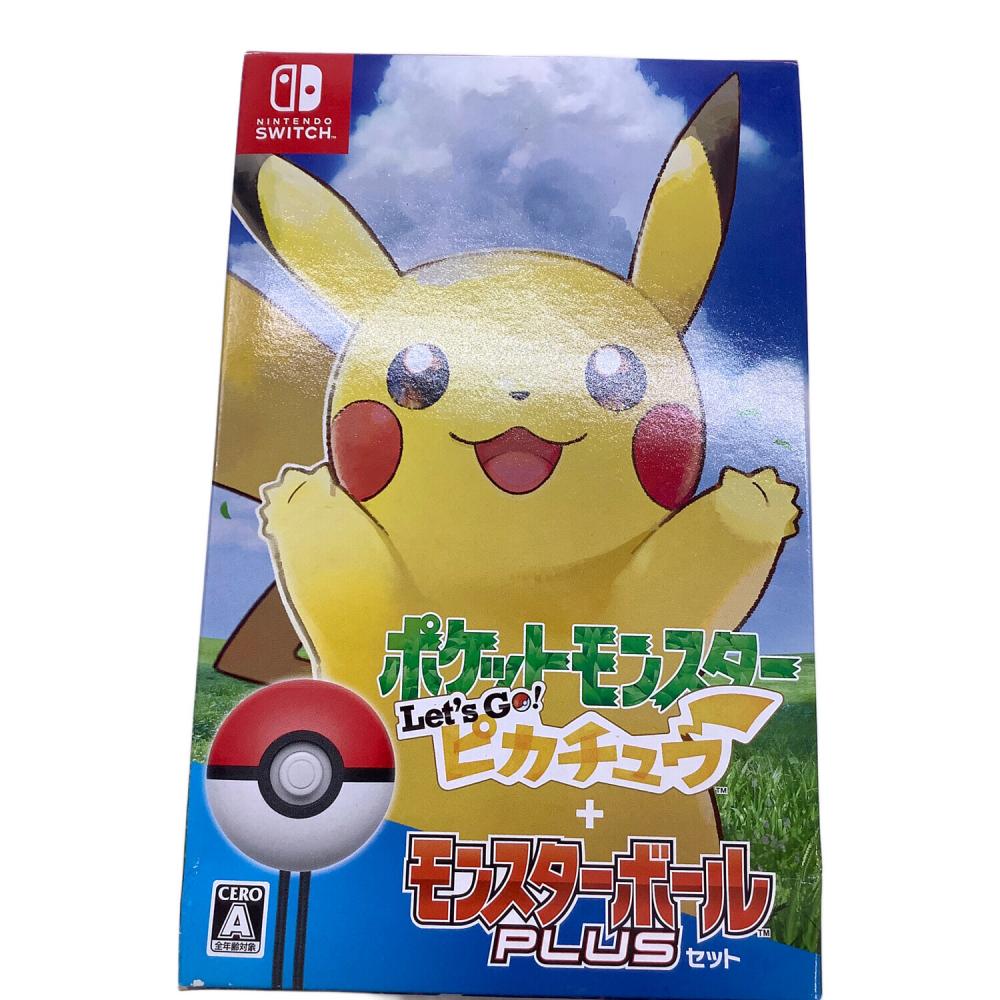 Nintendo Switch ピカチュウ ＋ モンスターボールPlus セット Amazon.co.jp: ポケットモンスター Let's Go! ピカチュウ モンスター