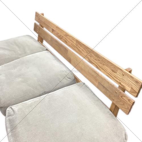 MOMO natural (モモナチュラル) 3人掛けソファー 230 ベージュ CLOUD