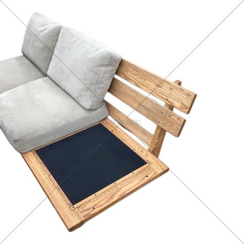 MOMO natural (モモナチュラル) 3人掛けソファー 230 ベージュ CLOUD