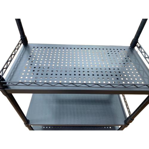 Bauhutte (バウヒュッテ) デスクサイドラック BHS-700SM 302 ブラック