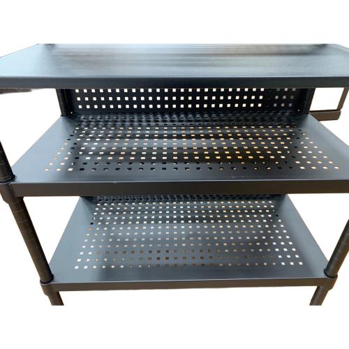 Bauhutte (バウヒュッテ) デスクサイドラック BHS-700SM 302 ブラック