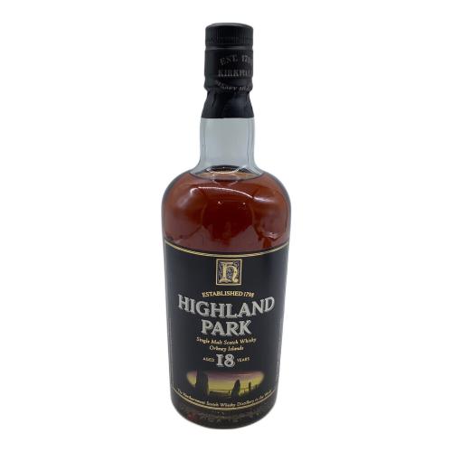 Highland Park (ハイランドパーク) スコッチウィスキー 18年 750ml