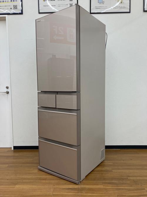 HITACHI (ヒタチ) 5ドア冷蔵庫 470L 冷蔵(243L) 冷凍(118L) 野菜(87L) 2022年製 R-HWS47R
