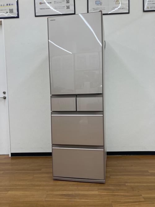 HITACHI (ヒタチ) 5ドア冷蔵庫 470L 冷蔵(243L) 冷凍(118L) 野菜(87L 