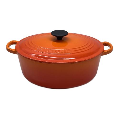 LE CREUSET (ルクルーゼ) シグニチャーココット・ロンド オレンジ