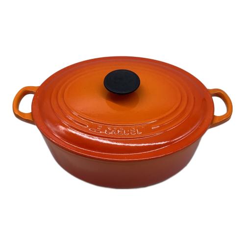 LE CREUSET (ルクルーゼ) シグニチャーココット・ロンド オレンジ