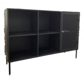 Franc franc (フランフラン) キャビネット 58 ブラック MODERN WORKS