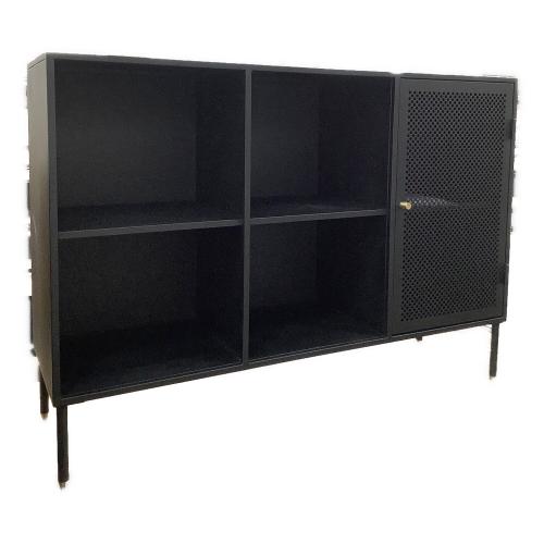 Franc franc (フランフラン) キャビネット 58 ブラック MODERN WORKS