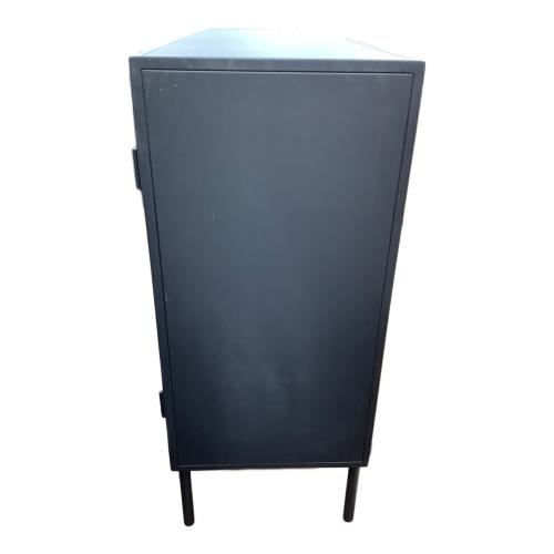 Franc franc (フランフラン) キャビネット 58 ブラック MODERN WORKS