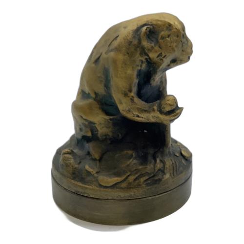 北村西望 (キタムラサイボウ) 朱肉入れ 干支 猿