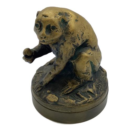 北村西望 (キタムラサイボウ) 朱肉入れ 干支 猿