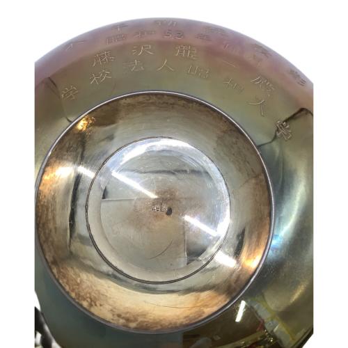 純銀杯 変色有 記念刻印有