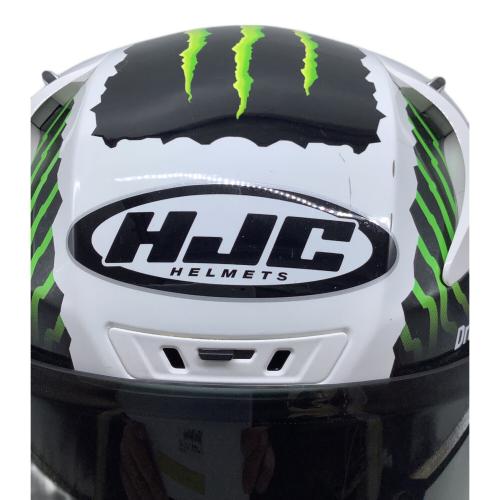 HJC (エイチジェーシー) バイク用ヘルメット MONSTER ENERGY SIZE L PSCマーク(バイク用ヘルメット)有