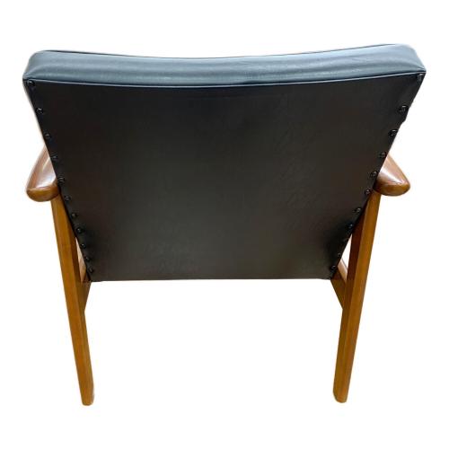 カリモク60 (カリモクロクマル) 1人掛けソファー W36170BW Kチェア  369 スタンダードブラック