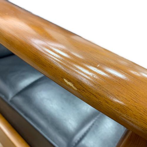 カリモク60 (カリモクロクマル) 1人掛けソファー W36170BW Kチェア  369 スタンダードブラック