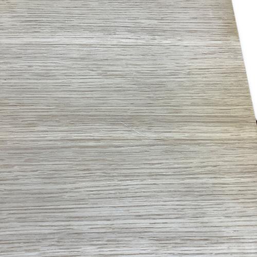 IDC (アイディーシー) サイドテーブル 96 ナチュラル×シルバー