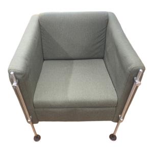 arflex (アルフレックス) 1人掛けソファー 155 グレー FELIX