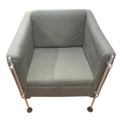 arflex (アルフレックス) 1人掛けソファー 155 グレー FELIX